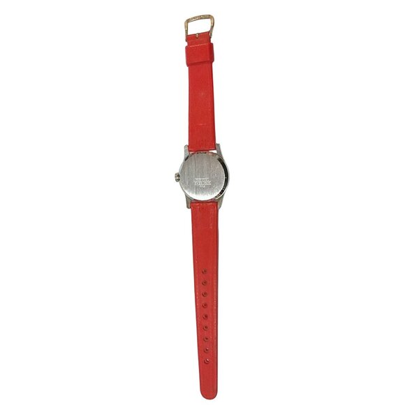 Vtg Mickey Mouse Club Watch With Red Strap Bradley Swiss Made Repairs Or Parts - Picture 4 of 5